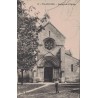 TIL CHATEL - PORTAIL DE L'EGLISE - ANIMATION - CARTE POSTALE NON CIRCULEE.