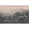 SANTENAY LES BAINS - VUE PARTIELLE - AU FOND LE MONT CENE - CARTE AVEC TEXTE DE 1916.