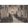 SAINT SEINE L'ABBAYE - INTERIEUR DE L'EGLISE - CARTE DATEE DE 1909.