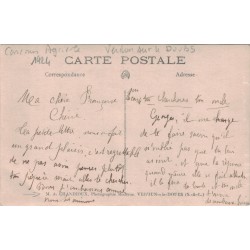 copy of SAONE ET LOIRE - ST SYMPHORIEN-DE-MARMAGNE - LA PLACE - CARTE DATEE DE 1922.