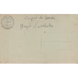 copy of copy of LE DOMPTEUR VALENDA - SOUVENIR DE LA MENAGERIE MODERNE - CARTE POSTALE NEUVE.