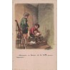 POULBOT - ILLUSTRATEUR - "Maman a besoin de la table pour repasser" - CARTE NON CIRCULEE.