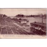 CHALON SUR SAONE - LA SAONE VERS LE PONT SAINT LAURENT - LES LAVANDIERES - CARTE DATEE DE 1917.