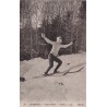 CHAMONIX - SPORTS D'HIVERS - SKIEUR - CARTE POSTALE NON CIRCULEE.