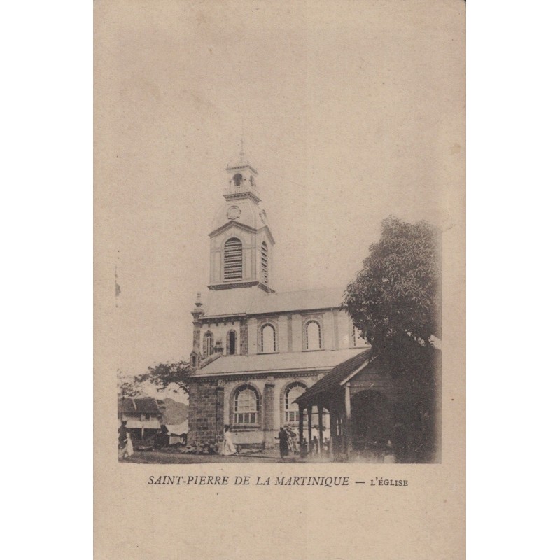 SAINT PIERRE - L'EGLISE - CARTE NON CIRCULEE.