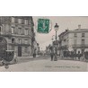 COGNAC - PERSPECTIVE DE L'AVENUE VICTOR HUGO - ATTELAGES - CARTE DATEE DE 1912.