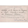 CUTS - CHATEAU DE LA BARONNE DE L'ANGLADE A CUTS - CHAMBRE DU MARECHAL PETAIN - CARTE PHOTO DATEE  DE 1828 PENDANT LA RESTAURATI