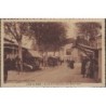 PONT DE VAUX - UN COIN DE LA FETE FORAINE - PLACE MICHEL POISAT - CARTE AVEC TEXTE.