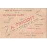 PARIS - VENTE AU COMPTANT D'OUVRAGE D'ART - PERIODIQUES ET JOURNAUX ARTISTIQUES - A. VINCENT .