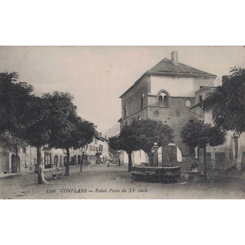 ALBERVILLE - CONFLANS - PALAIS PISAN DU XIe SIECLE - CARTE NEUVE.