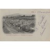 DELME - CONSTRUCTION DU CHEMIN DE FER - CHARGEMENT DES WAGONNETS - RARE - ANIMATION - CARTE DATE DE 1902 - OCCUPATION.