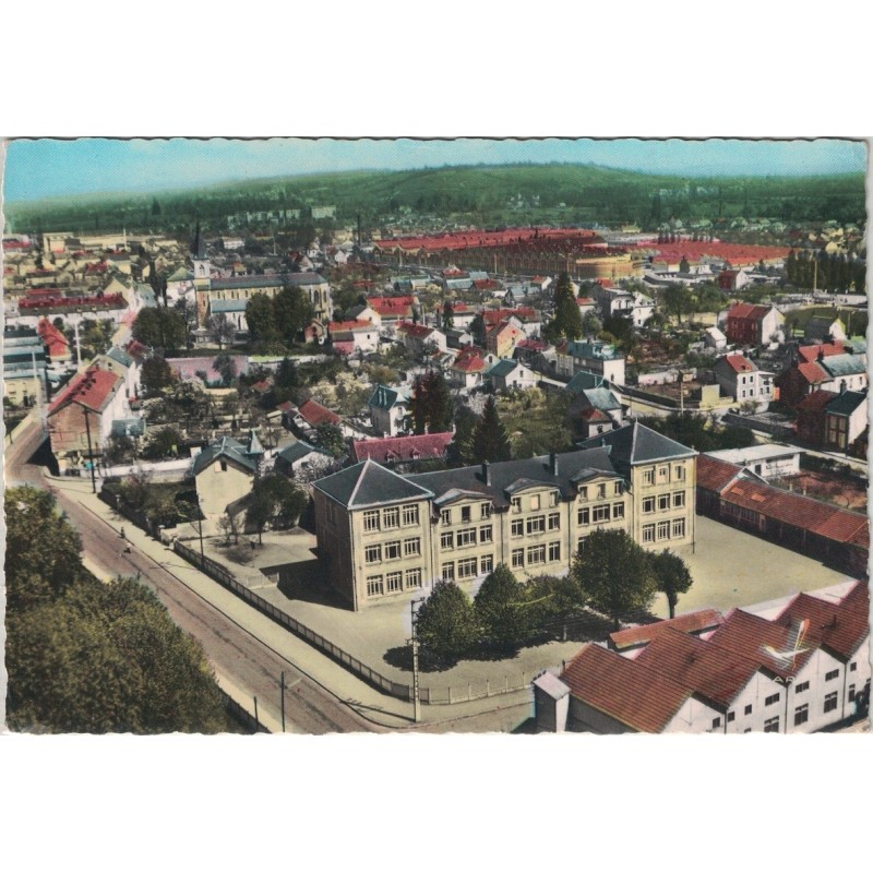 FOURCHAMBAULT - COLLEGE D'ENSEIGNEMENT GENERAL - CARTE AVEC TEXTE.