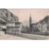 BARBIERES - L'EGLISE - ANIMATION - CARTE DATEE DE 1905.