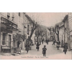 CUCURON - RUE DE L'EGLISE -...