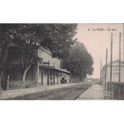LE THOR - LA GARE - CARTE...