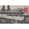 PAUILLLAC - EMBARQUEMENT A BORD DU GUADELOUPE - CARTE DATEE DE 1908.