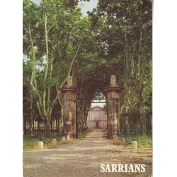 VAUCLUSE - SARRIANS -  D'HIER  ET D'AUJOURD'HUI - JOSETTE SAGNES - 1995 -  DEDICACE DE L'AUTEUR + 3 CARTES AVEC.