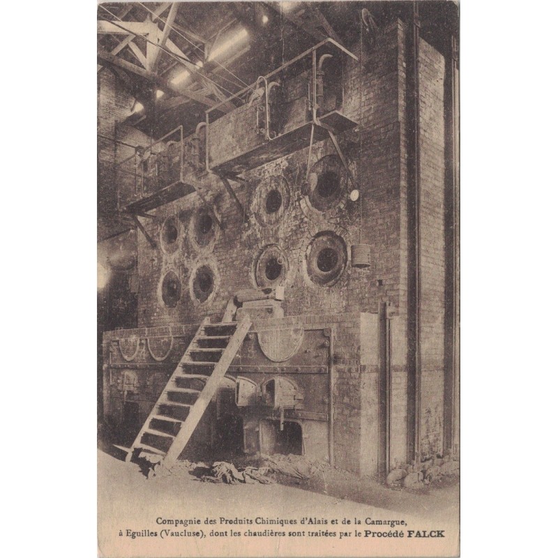 GARD - COMPAGNIE DES PRODUITS CHIMIQUES D'ALAIS ET DE LA CAMARGUE - SANS LA MENTION CARTE POSTALE AU VERSO.