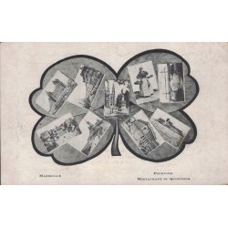 MARSEILLE - RESTAURANT DU QUINCONCE - Mr FOURNIER - CARTE PUB  NON CIRCULEE.