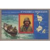 SAINT PIERRE ET MIQUELON - COLONIES FRANCAISES - CARTE PRODUITS LION NOIR.