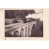 BADAROUX - LE VIADUC GRANIERETS SUR LE LOT - LIGNE DE MENDE A LA BASTIDE - LOCOMOTIVE  - CARTE DATEE DE 1937.