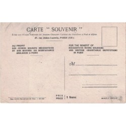LE ROI GEORGES V ET LA REINE ELISABETH - VISITE A PARIS DES SOUVERAINS LE 28 VI 1938 - CARTE NEUVE.